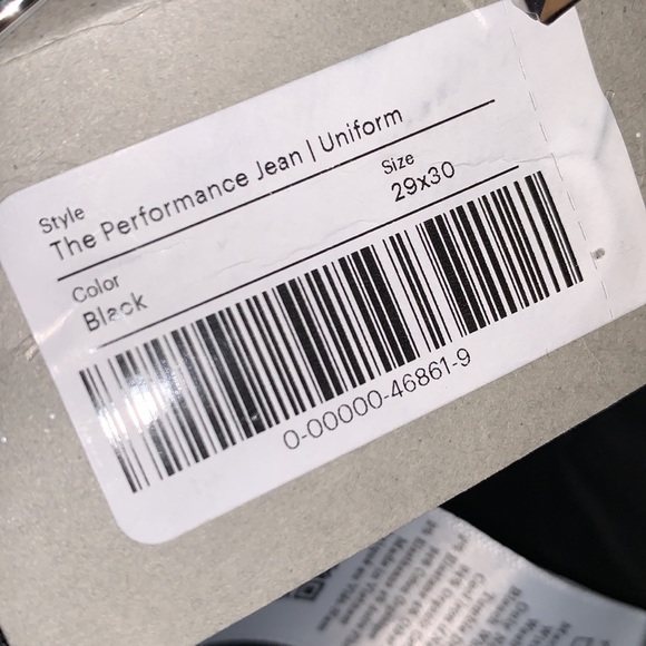 NWT Everlane the performance jeans uniform - Picture 6 of 7